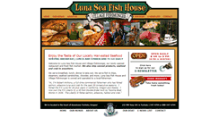 Desktop Screenshot of lunaseafishhouse.com